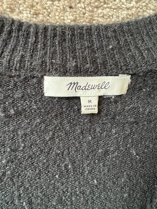 Black V Neck Sweater - Image 6