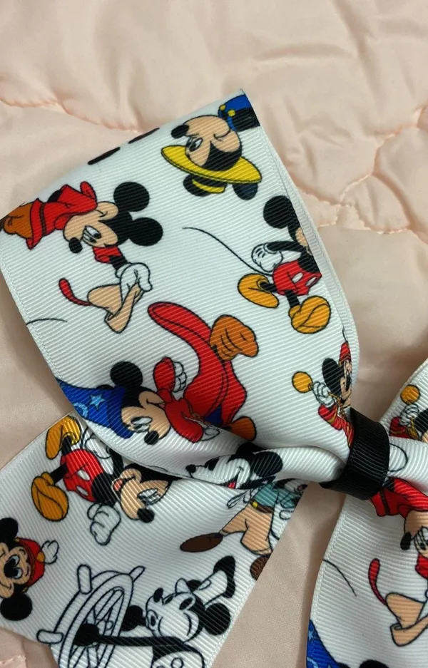 Disney Many faces Of Mickey hair Bow - Image 2