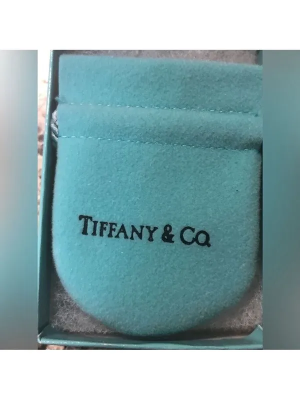 Tiffany & Co Sterling Silver Elsa Peretti Open Heart Pendant Necklace - Image 5