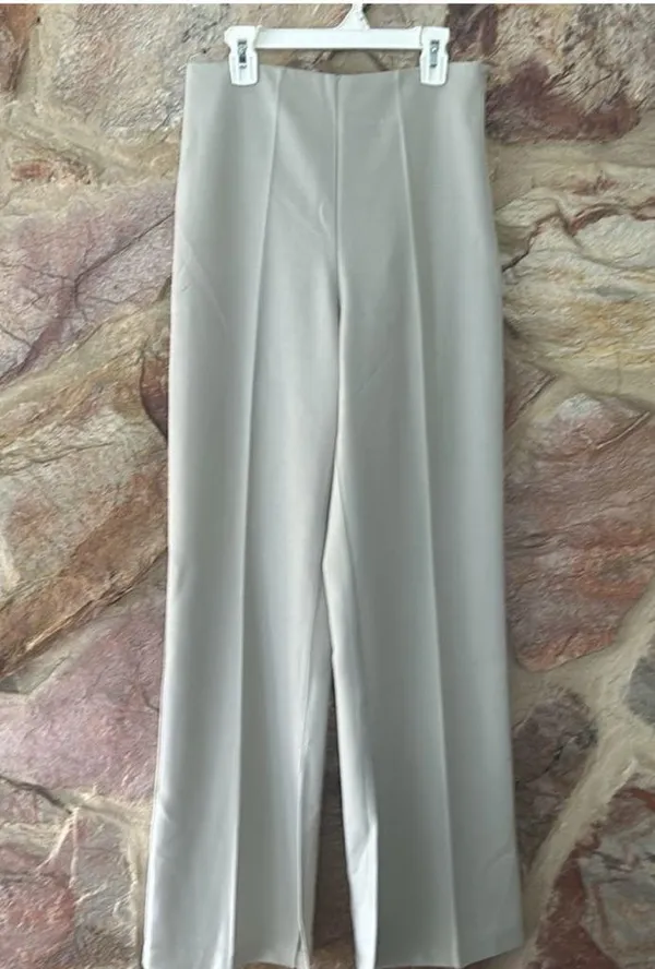 Commense Button Split Sleeveless Pants Set size Medium Gray - Image 5