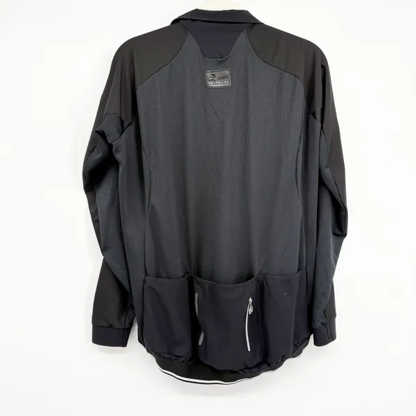 Assos Switzerland‎ ProfBlack Series Technical Full Zip Cycling Jersey Jacket XL - Image 8
