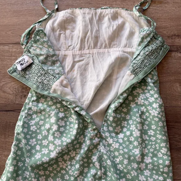 Princess Polly Green floral mini dress with adjustable straps - Image 7