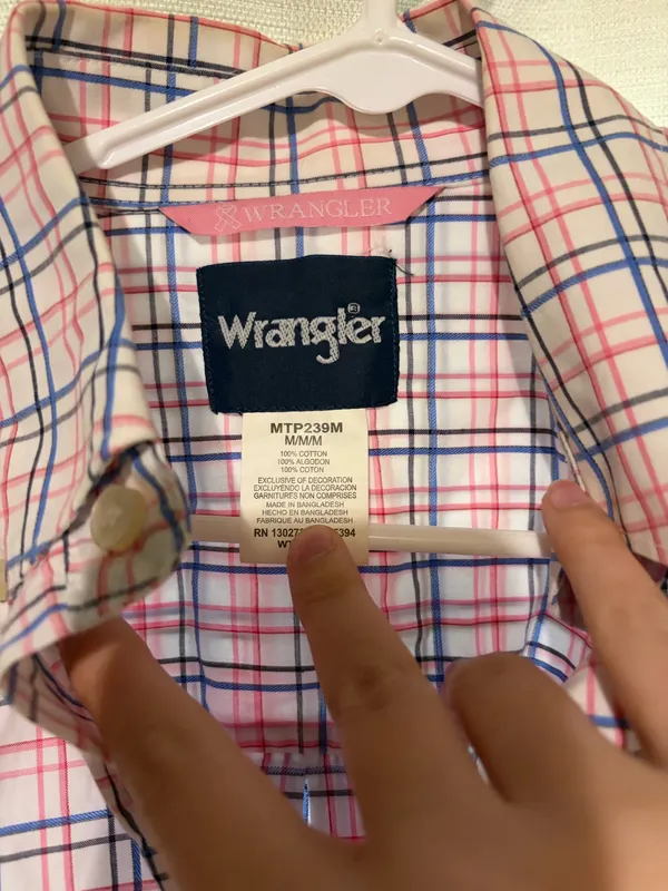 Wrangler Button Down Shirt - Image 3