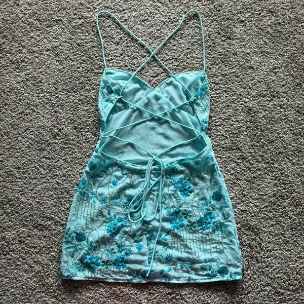 Peppermayo Sequin Mini Dress - Image 4