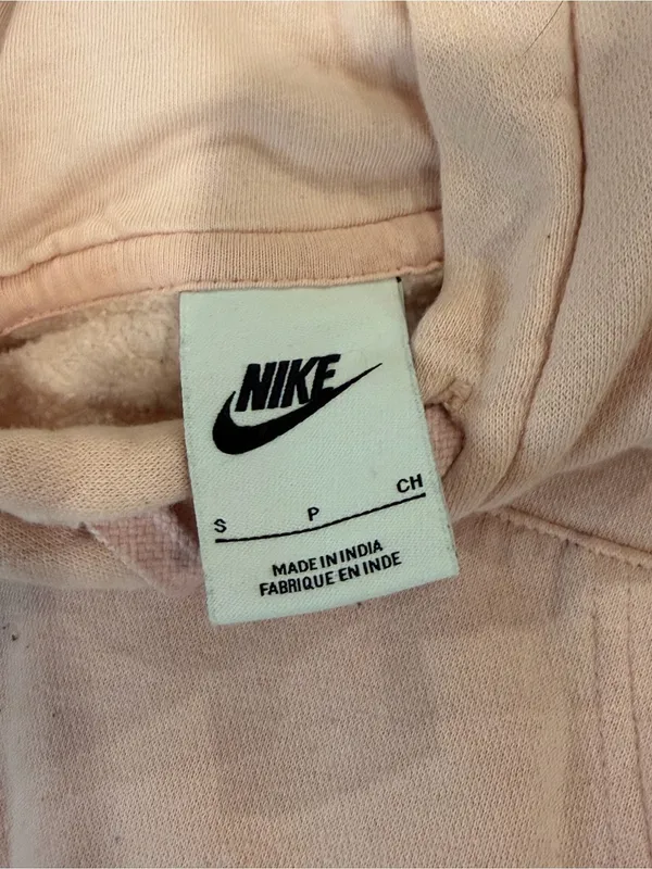 Nike Women’s Blush Pink Cowl Pullover Sweatshirt - Image 3