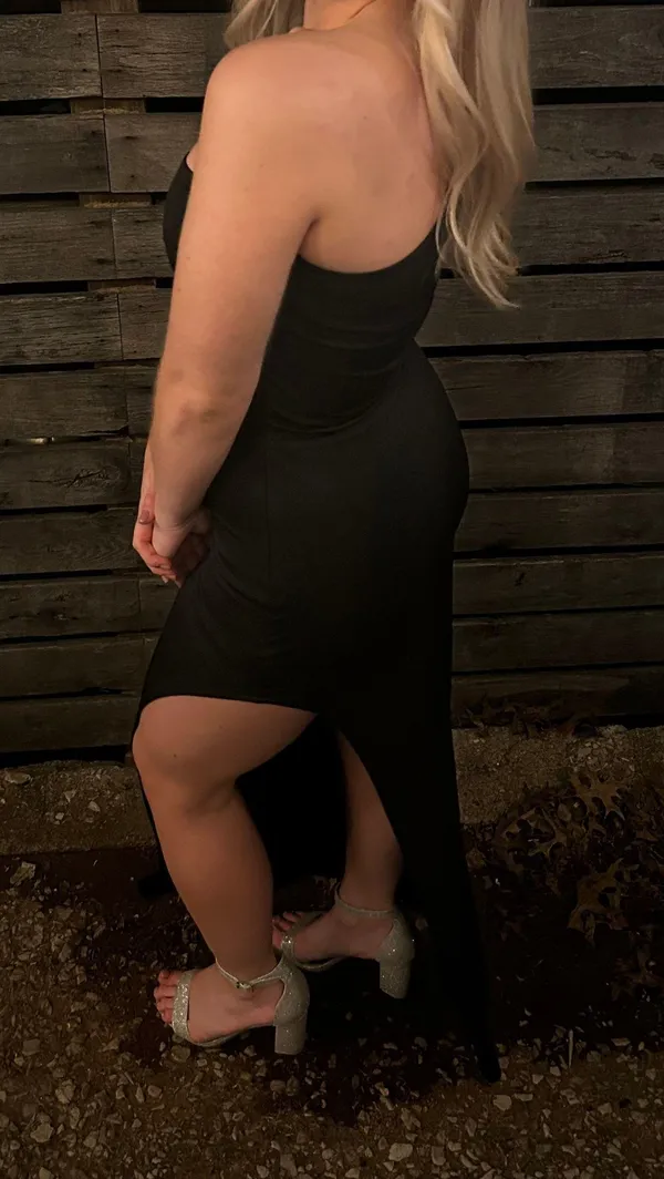 SheIn Cut Out One Shoulder Dress - Image 2