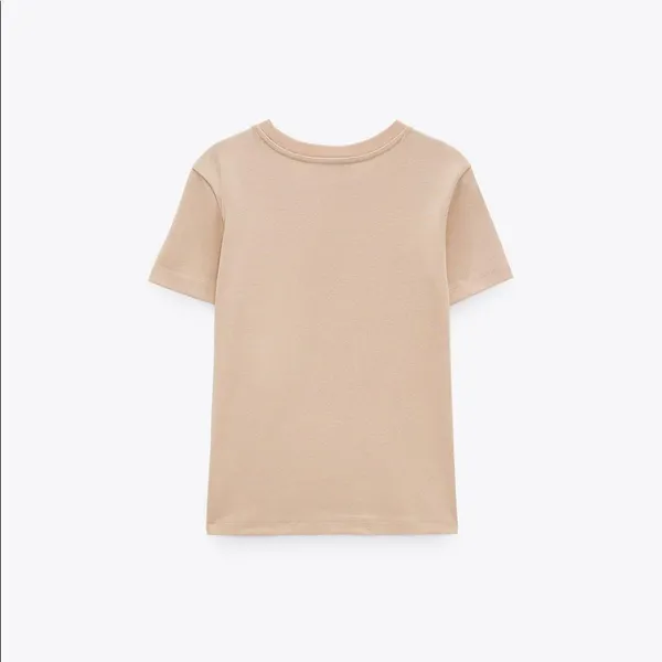 ✨ zara basic cream tee✨ - Image 4