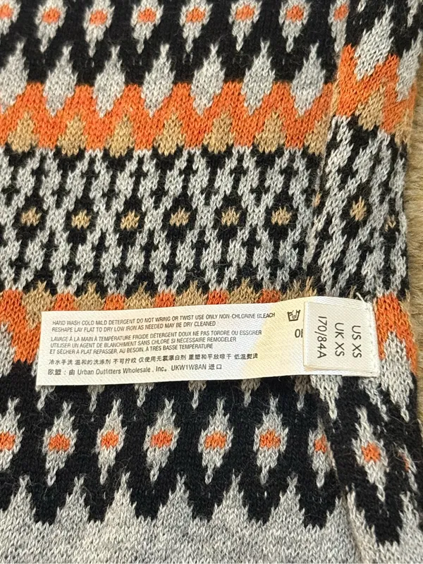 Free people Intimately black and orange half sleeve bodysuit NWT women's size XS - Image 4