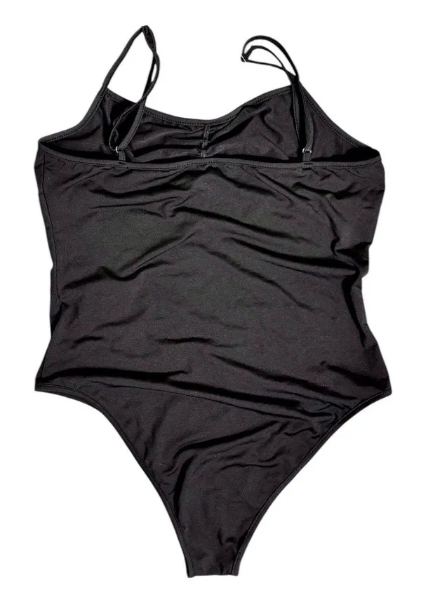 SheIn EZ Wear Women’s Balletcore Ruched Bust Cami Bodysuit - Image 2