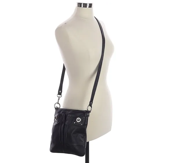 Marc Jacobs Black Leather Crossbody Bag - Image 5