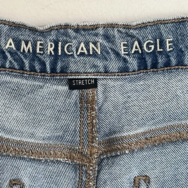 American Eagle Womens Curvy 90s Bootcut Jean Faded‎ Indigo Size 18 Regular - Image 10