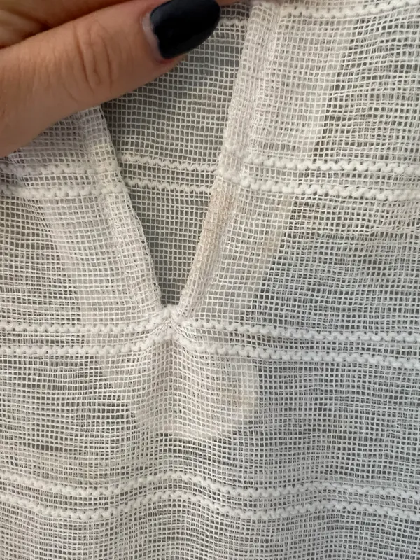 Bathing Suit Cover Up White Size M - Image 2