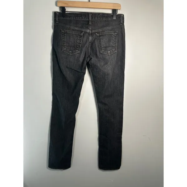 Polo Jeans Co Ralph Lauren‎ Blake Skinny Jeans Faded Black Denim Size 4 - Image 3