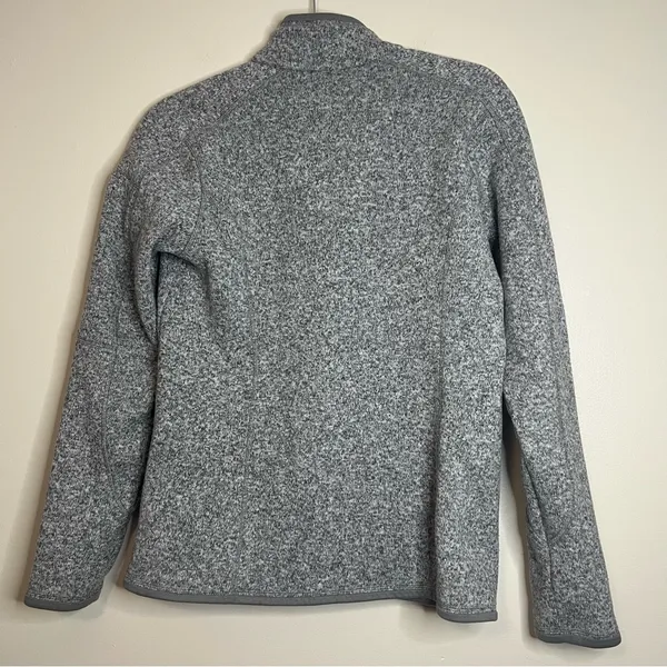 Patagonia Better Sweater 1/4‎ Zip Gray Fleece Jacket M Women’s - Image 5