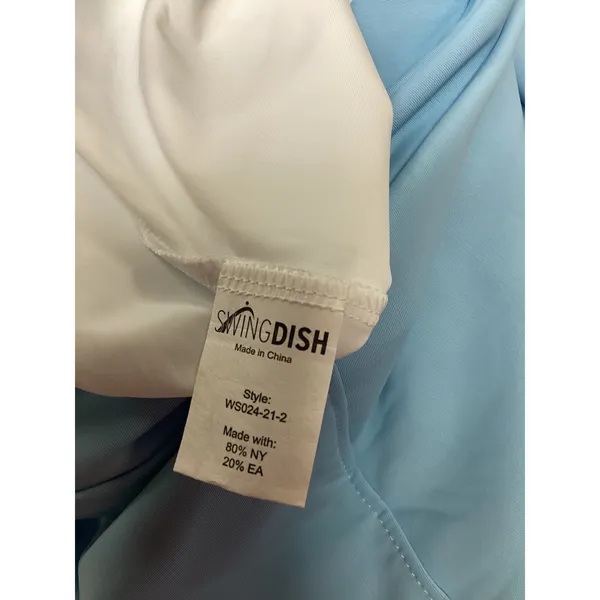 SwingDish Chloe Cornflower Blue Golf Skort WS024-21-2 Womens Medium NEW - Image 6