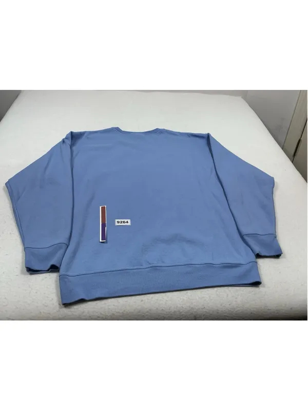 Unisex Adult Excellent On The Road Pullover Sweatshirt Blue XL Santa Monica Ca - Image 2