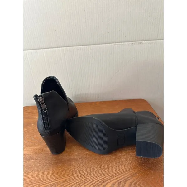 Sun * Stone Women’s Block Ankle Boots Black Sz 7 / 38 SKU 2873 - Image 5