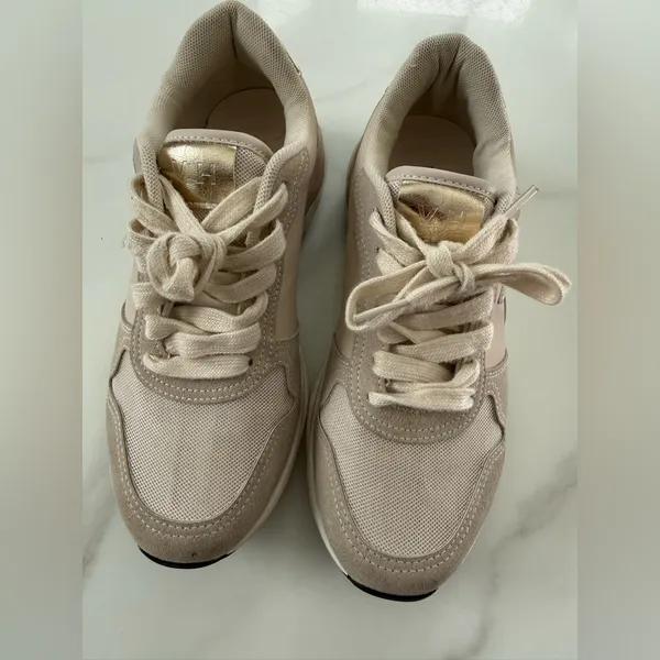 Vintage havana nud Glitter star tang run women’s sneakers - Image 3