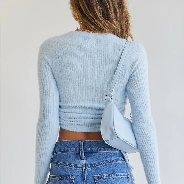 Princess Polly Jesica Sweater in Blue - size XS/Small - Image 4