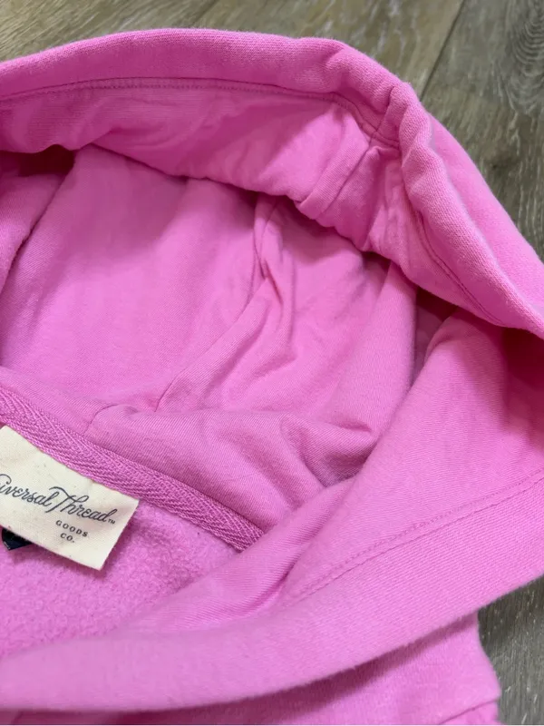 Universal Threads Today Is A Good Day Pink Pullover Hoodie - Image 6