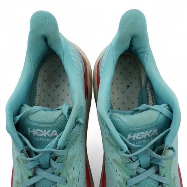 Hoka One One Shoes Womens‎ 11B Clifton 8 Running Sneakers Comfort No Insoles - Image 9