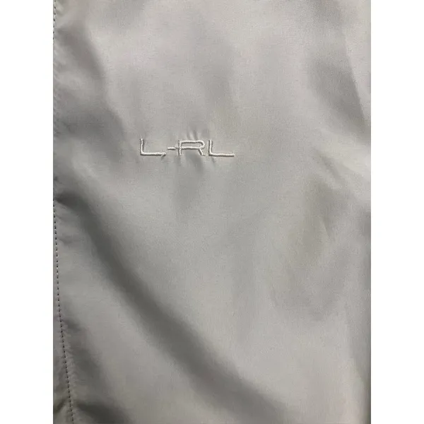 Lauren Ralph Lauren Active Full Zip Track Jacket Navy Cream Size‎ Medium - Image 3