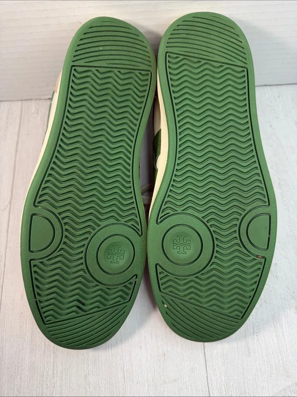Tory Burch Green Textured Slip-On (Green) - Image 11