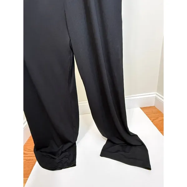 Cider Black Ribbed Wide‑Leg Jumpsuit – Corset Waist SzXL NWT - Image 6