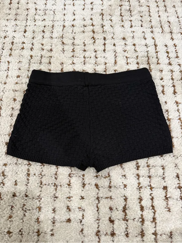 Edikted — Black Knit Women’s Shorts - Image 5