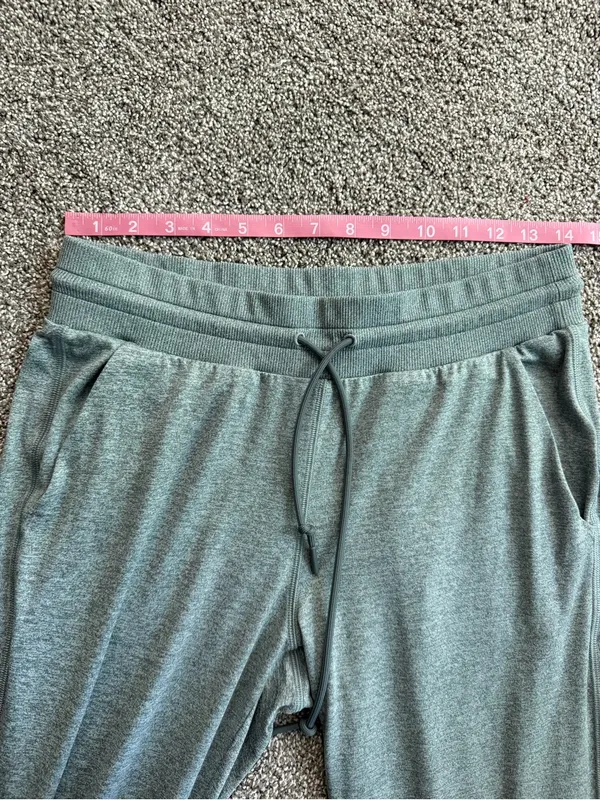 Athleta Uptempo Jogger Green Heather Soft Stretch Pants Size S - Image 5
