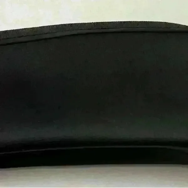 SKIMS Black Cosmetic Bag Neoprene Waterproof MakeUp Pouch Travel Clutch NWOT - Image 3