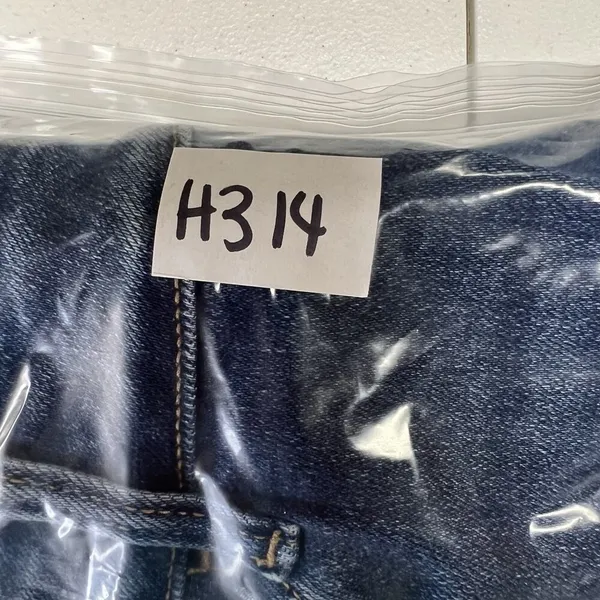 Vervet Plus 18 Jeans High Rise Raw Step Hem Crop Kick Flare Medium Wash‎ Stretch - Image 16