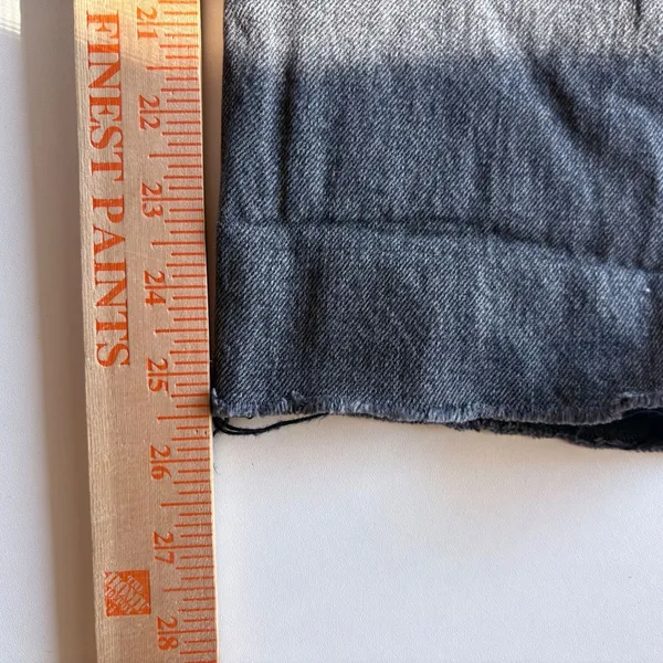 Everlane The Cheeky Straight Leg Jeans Cropped Charcoal Gray‎ Women's Size 28 - Image 7