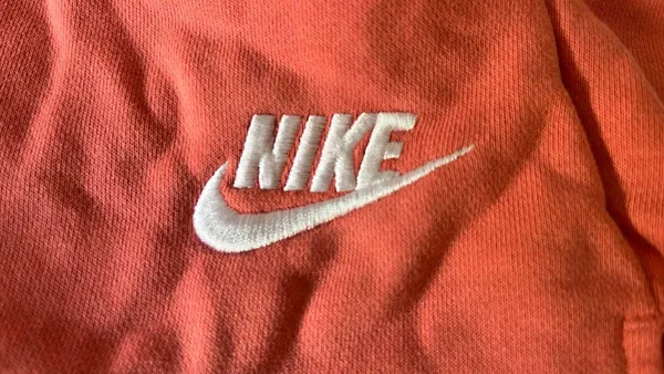 Nike Pink Sweatshorts - Image 3
