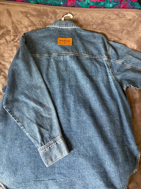 Parke x Target Denim XLarge Workwear Shacket - Image 7