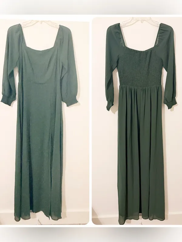 NWT Baltic Born Giselle Maxi Dress Evergreen Cocktail Formal Size Medium M - Image 3