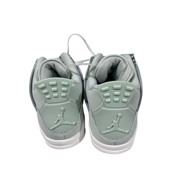 Nike Air Jordan 4 Retro Seafoam Green Metallic Silver Sz 11.5 W / 10 M NEW - Image 6