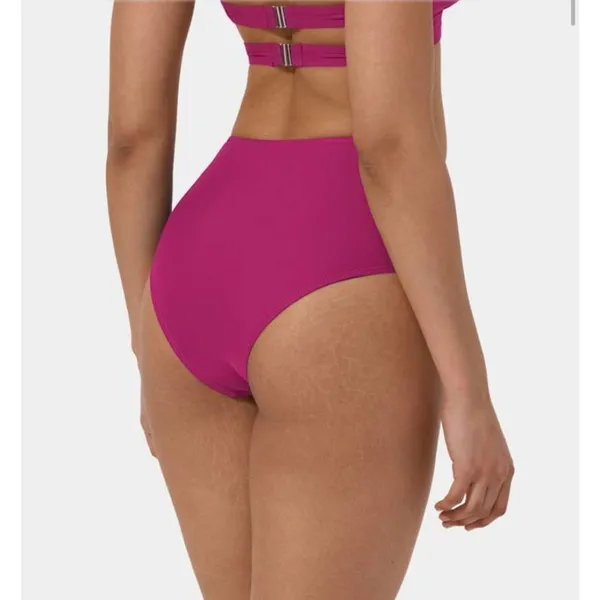 HALARA SWIMWEAR Solid High Waisted Bikini Bottom Swimsuit‎ | SMALL - Image 4