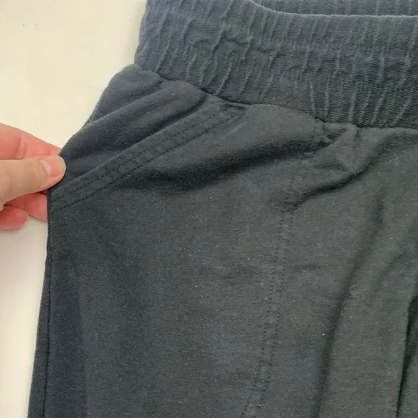 FP movement black jogger sweatpants size large women's casual free people relax - Image 6