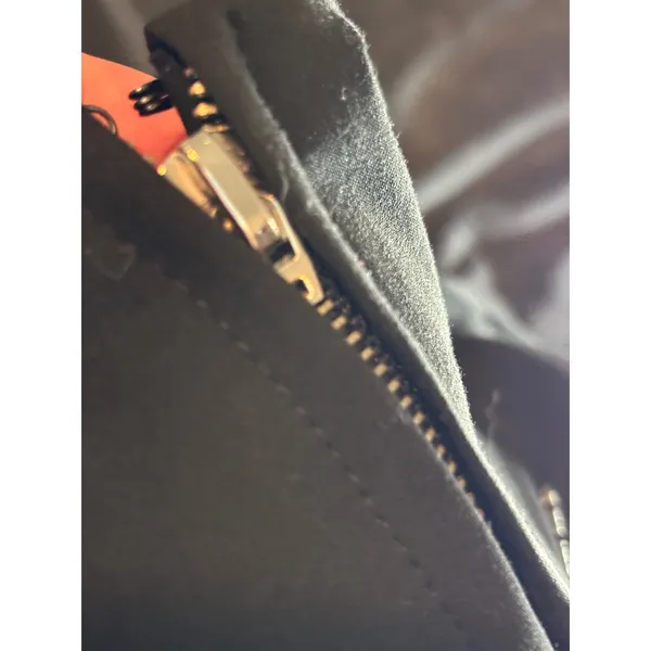 Friends Fashion Black Wide Leg Pleated Trousers High Waisted EU Made Pants - Image 7