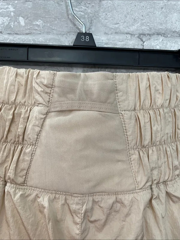 Free People Movement The Way Home Shorts in Cream - Image 3