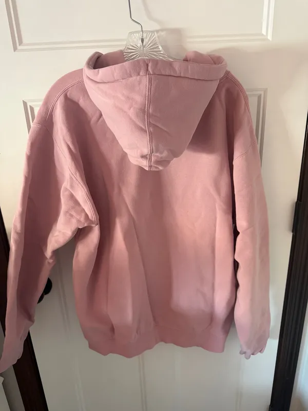 Glossier Hoodie Pink Size M - Image 4