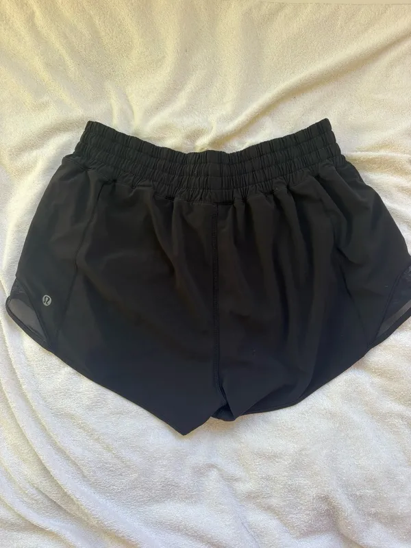 Black Lululemon Hotty Hot Shorts - Image 2