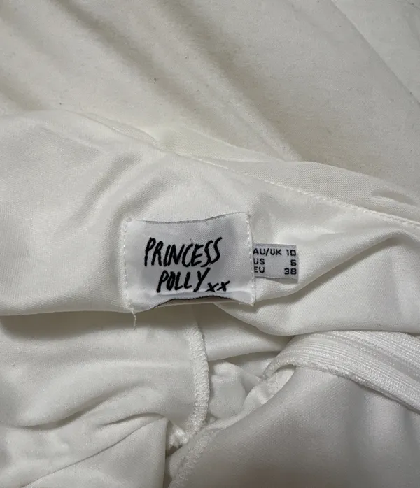 Princess Polly White Dress Mini 6  - Image 3