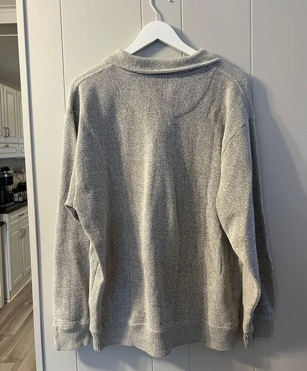Grey Quarter Zip - Image 3