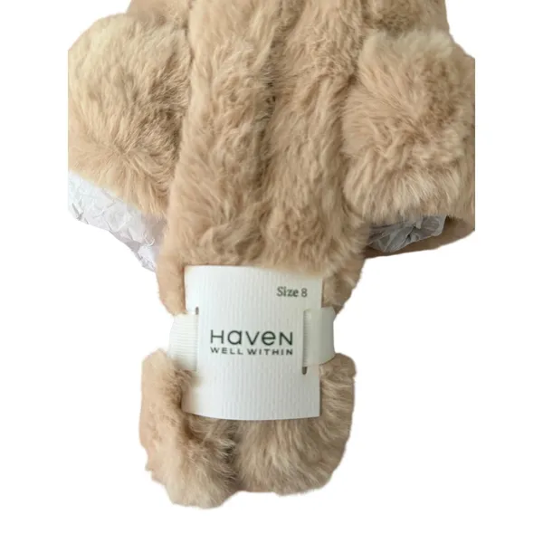 NWT Haven Well Within Faux Fur Cozy Slippers Size 8 - Image 4