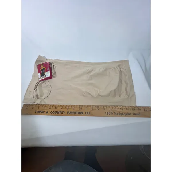 MeMoi SlimMe Full Control Shapewear Slip Seamless‎ Butt Lift Bodycon Nude Size S - Image 8