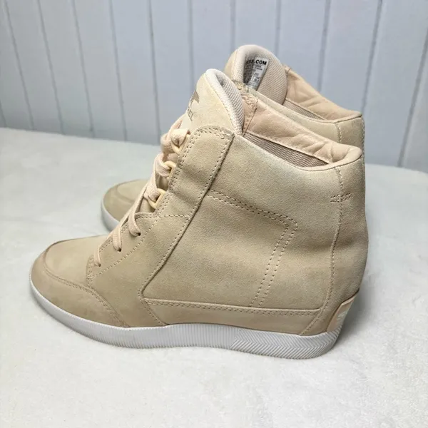 Sorel Out N About Wedge Bootie Boots Beige NL4913-260‎ Waterproof Size 9.5 - Image 4