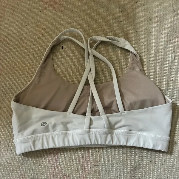 White lululemon energy bra - Image 2