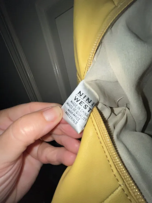 Yellow Nine West Hobo Bag - Image 5